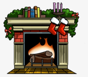 Detail Christmas Fireplace Png Nomer 21