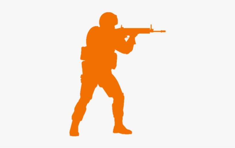 Detail Counter Strike Logo Nomer 2