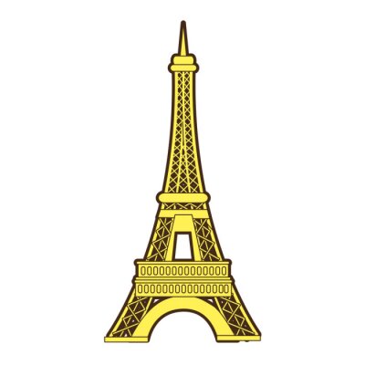 Detail Eiffelturm Zeichen Nomer 19