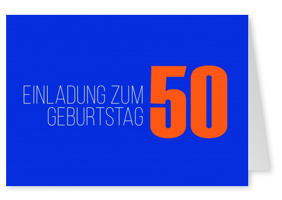 Einladungskarten Zum 50 Geburtstag Kostenlos - KibrisPDR