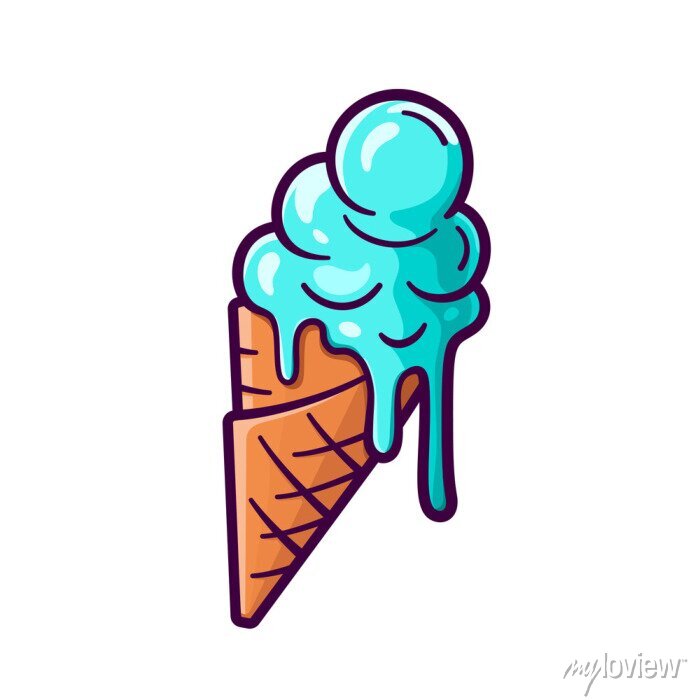Detail Eis In Waffel Nomer 8