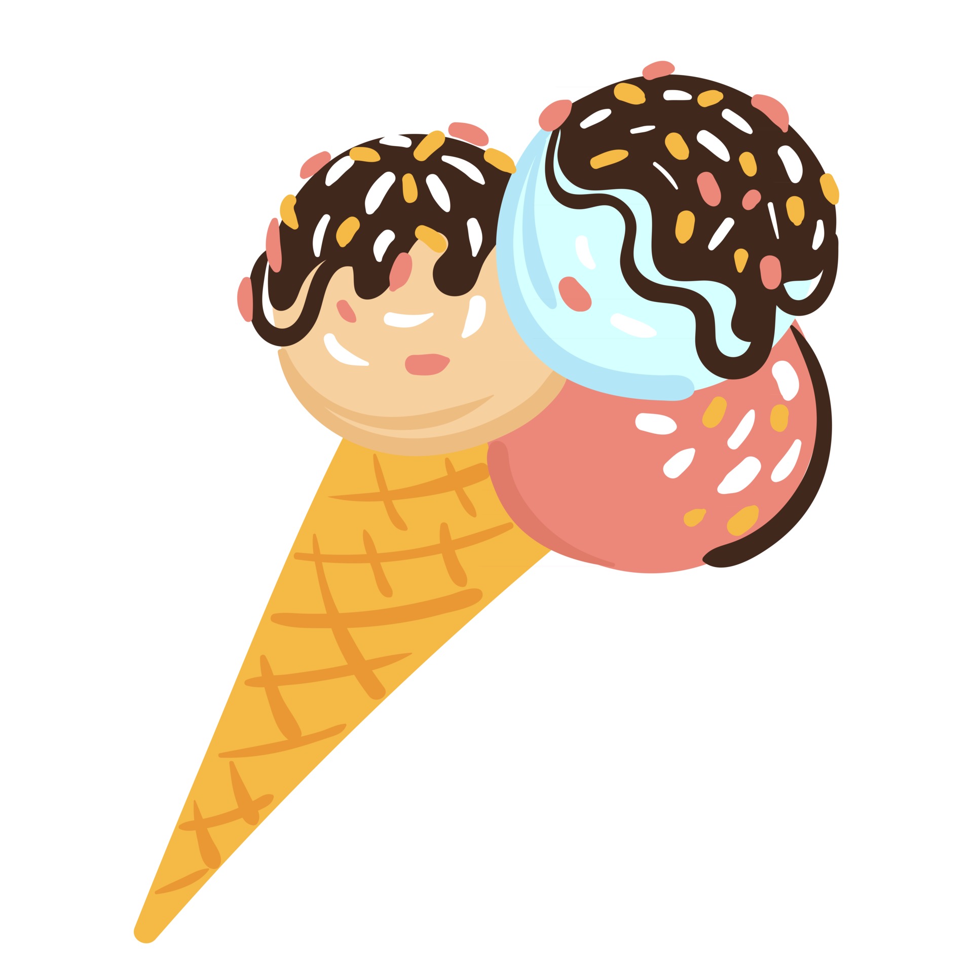 Detail Eis In Waffel Nomer 23