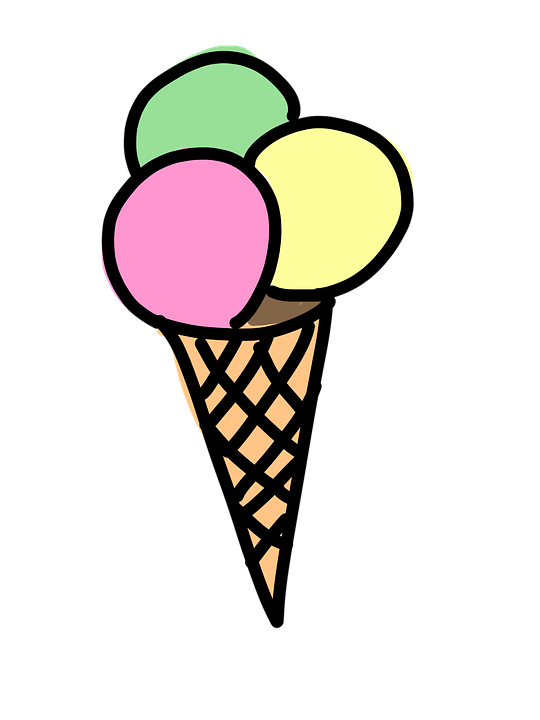 Detail Eis In Waffel Nomer 4