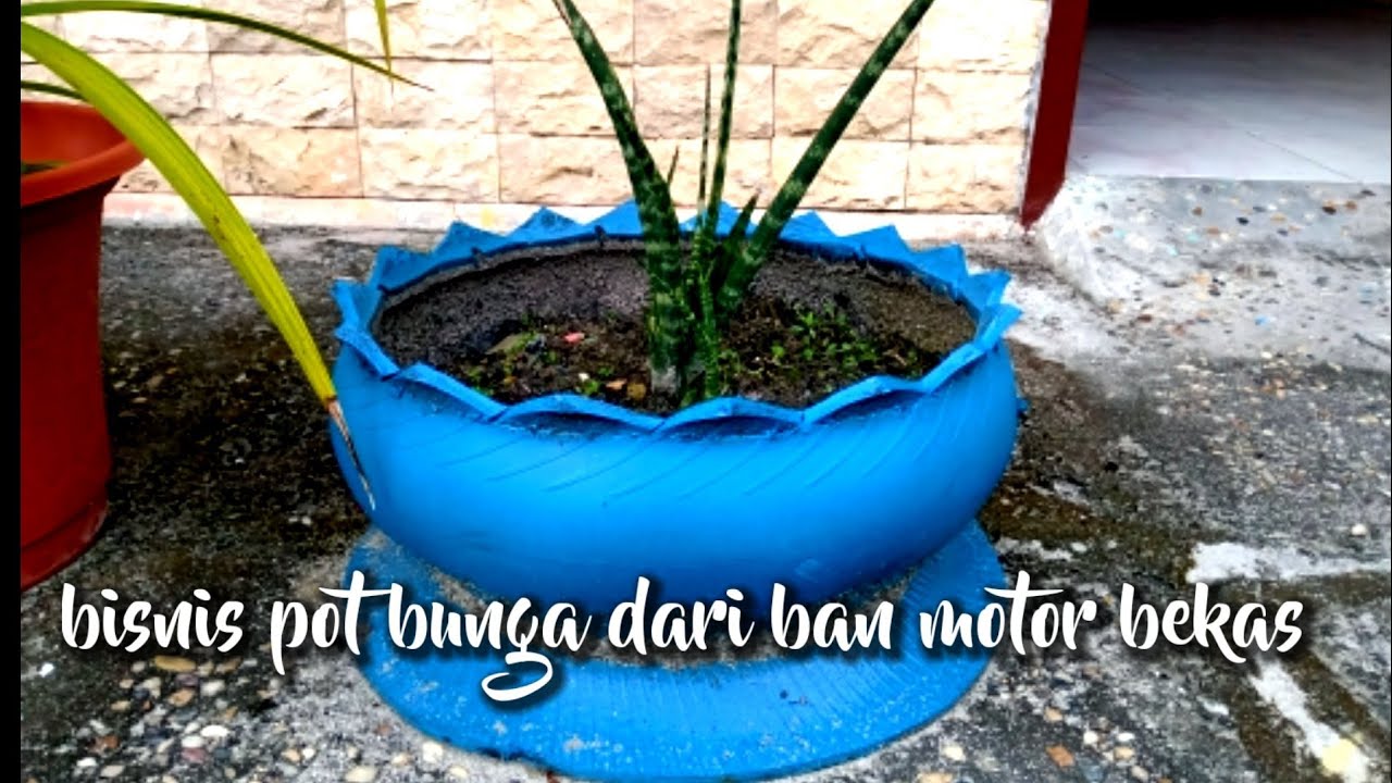 Detail Foto Pot Bunga Dari Ban Bekas Nomer 13