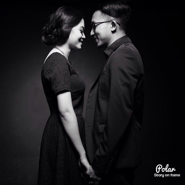 Foto Pre Wedding Black And White - KibrisPDR