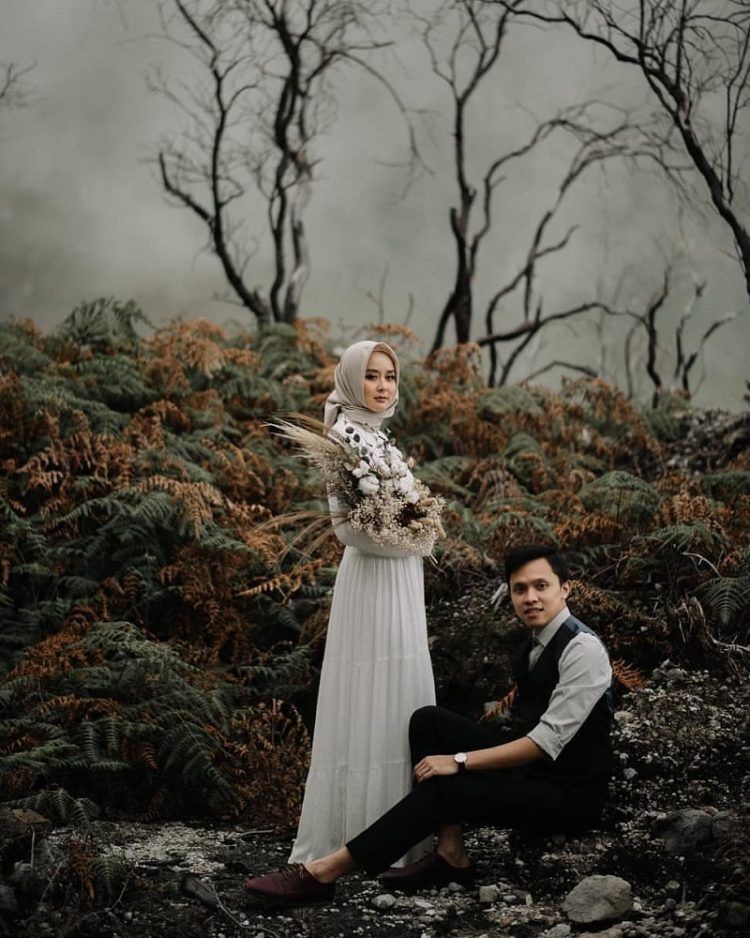 Detail Foto Pre Wedding Hijab Nomer 11