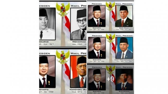 Detail Foto Presiden Dan Wakil Nomer 50