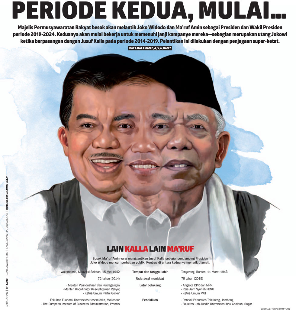 Detail Foto Presiden Dan Wakil Presiden 2014 2019 Nomer 45