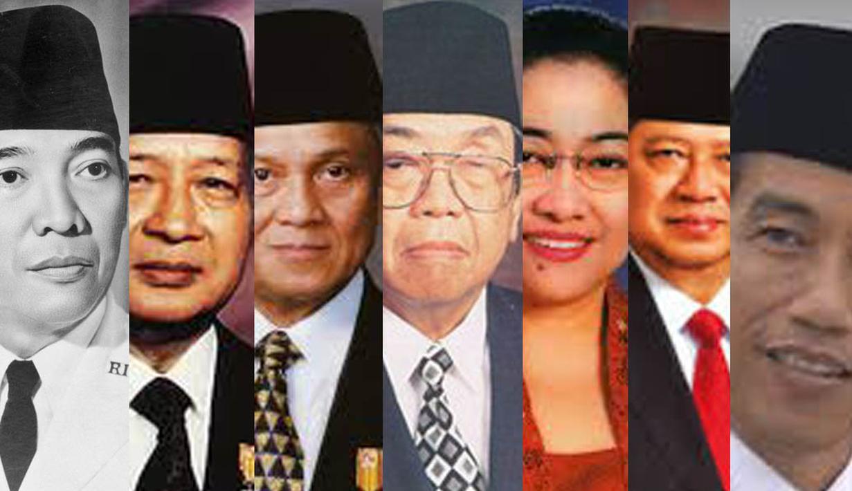 Detail Foto Presiden Indonesia 1 7 Nomer 18