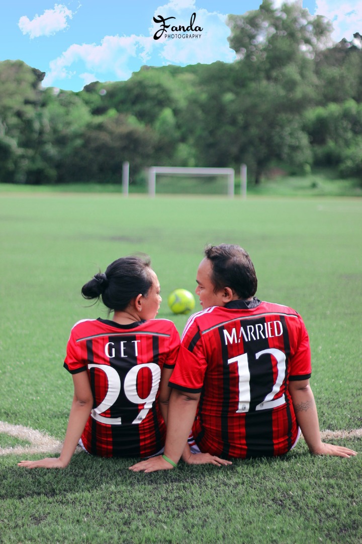 Detail Foto Prewed Jersey Bola Nomer 12