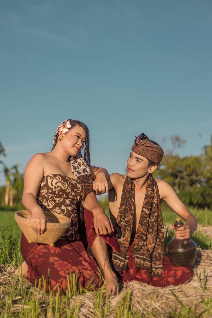 Detail Foto Prewedding Adat Bali Klasik Nomer 15