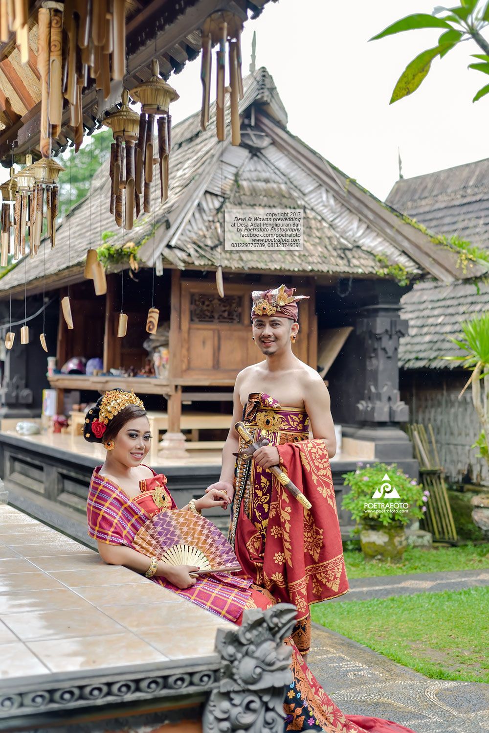 Detail Foto Prewedding Adat Bali Klasik Nomer 3