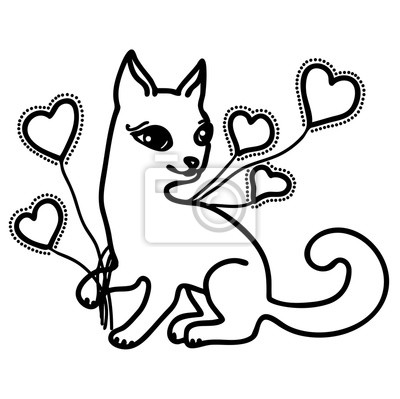 Detail Happy Valentine Katze Nomer 18