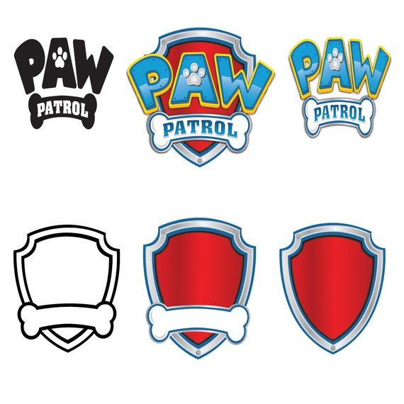 Detail Paw Patrol Logo Vorlage Nomer 2