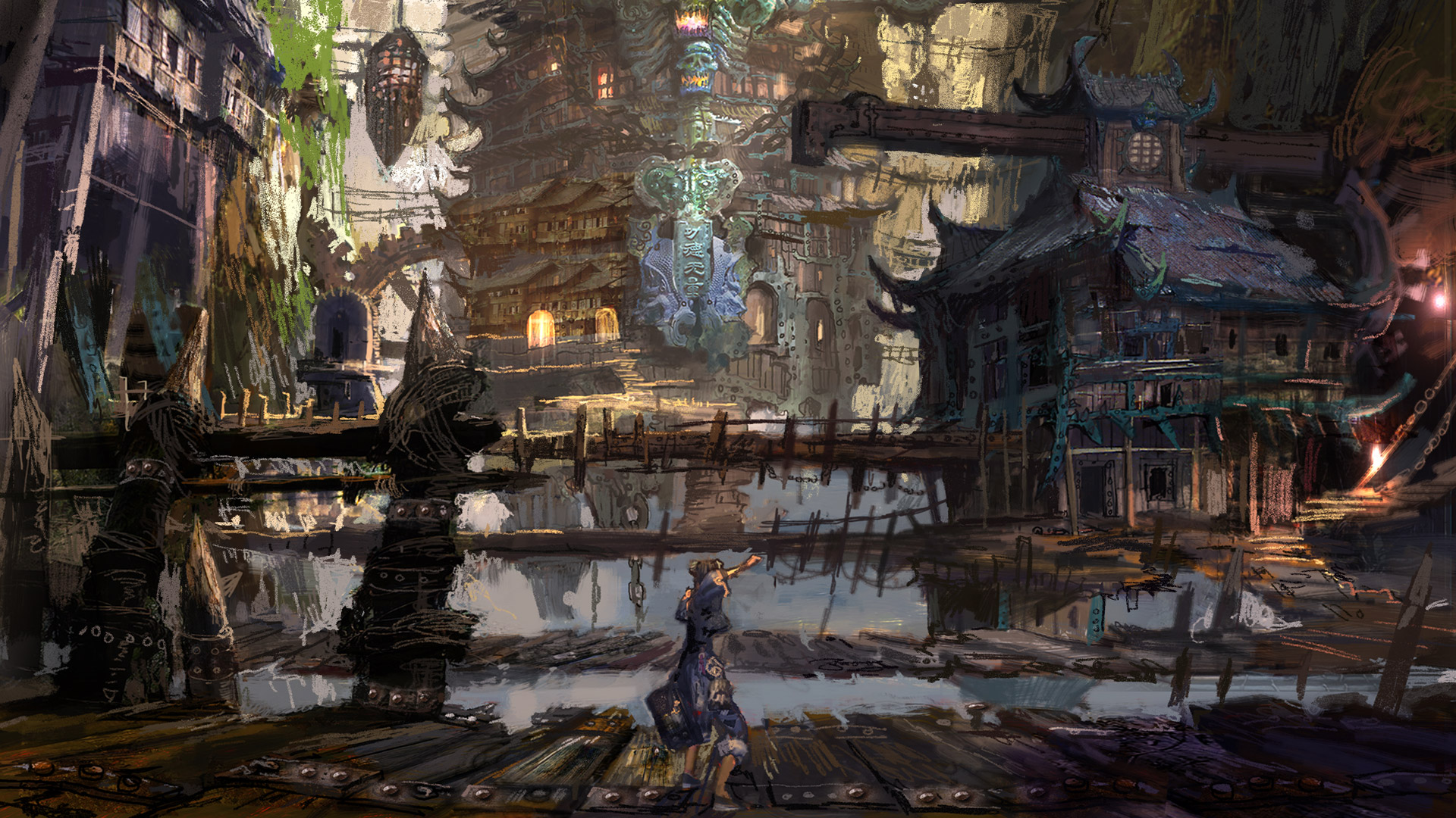 Detail Blade And Soul Background Nomer 12