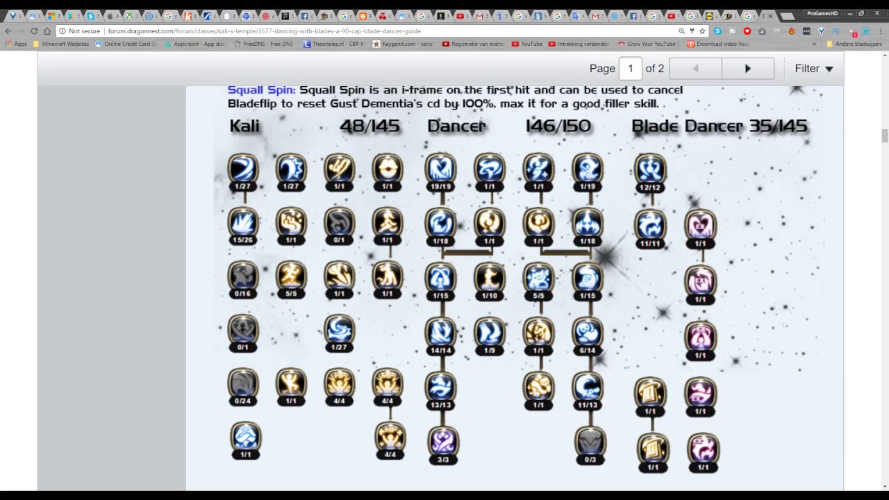 Detail Blade Dancer Dragon Nest Nomer 31