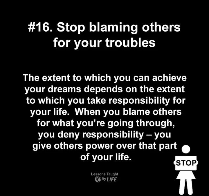 Detail Blaming Others Quotes Nomer 19