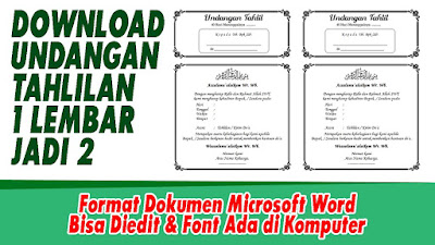 Detail Blangko Undangan Kosong Pdf Nomer 50