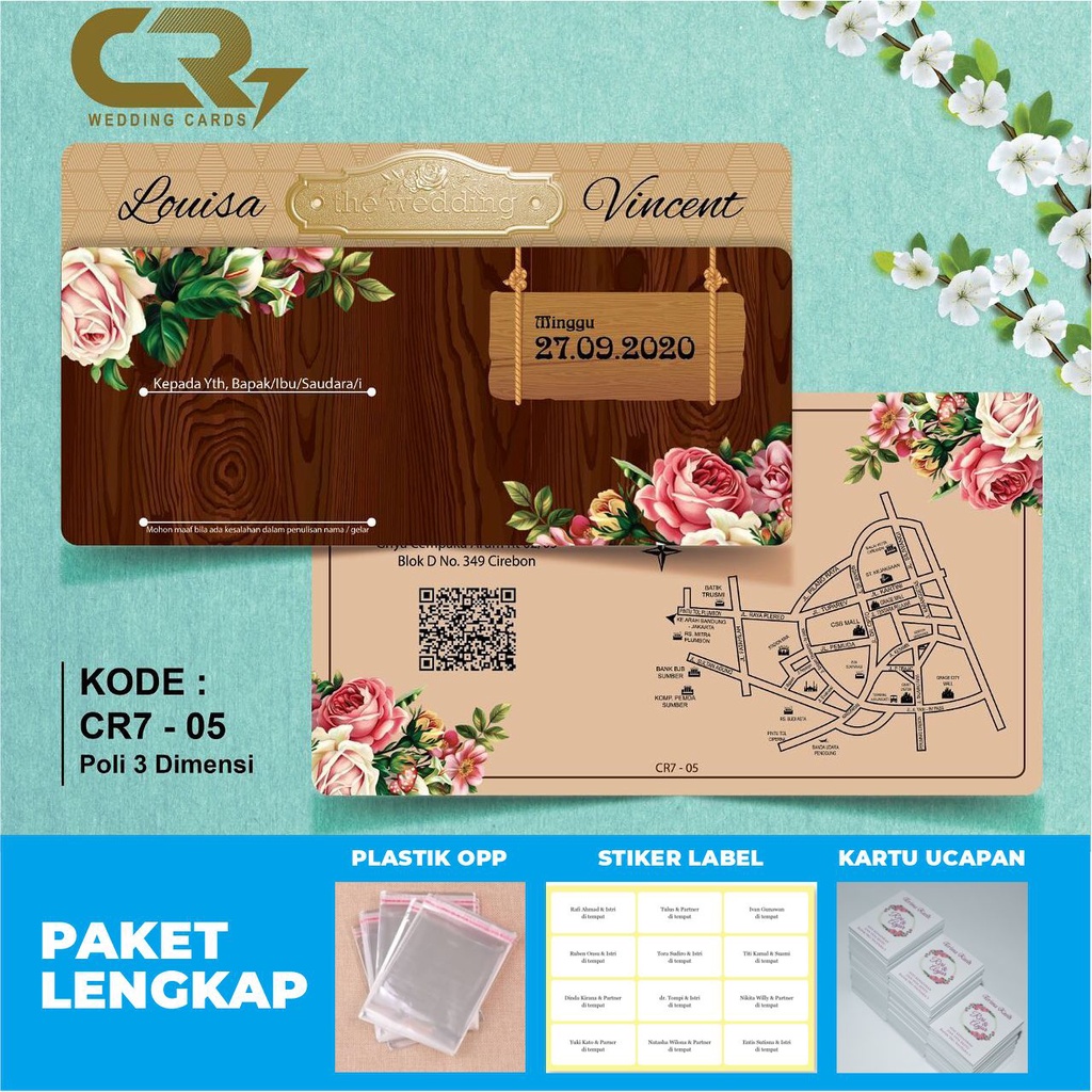 Detail Blangko Undangan Rustic Nomer 36