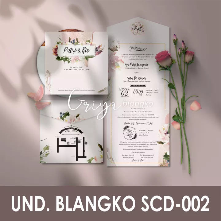 Detail Blangko Undangan Rustic Nomer 46