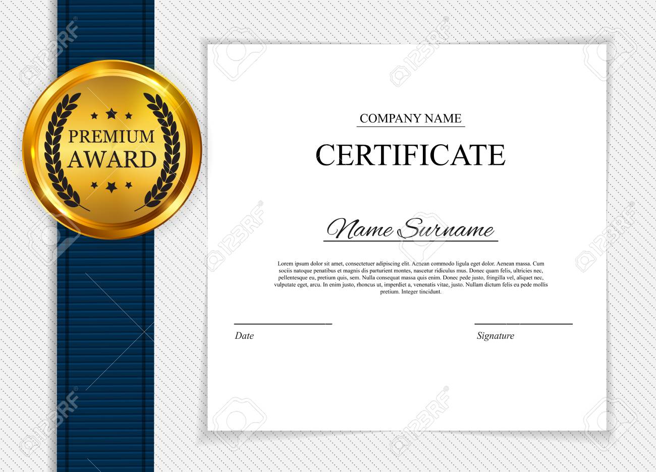 Detail Blank Certificate Design Background Hd Nomer 20