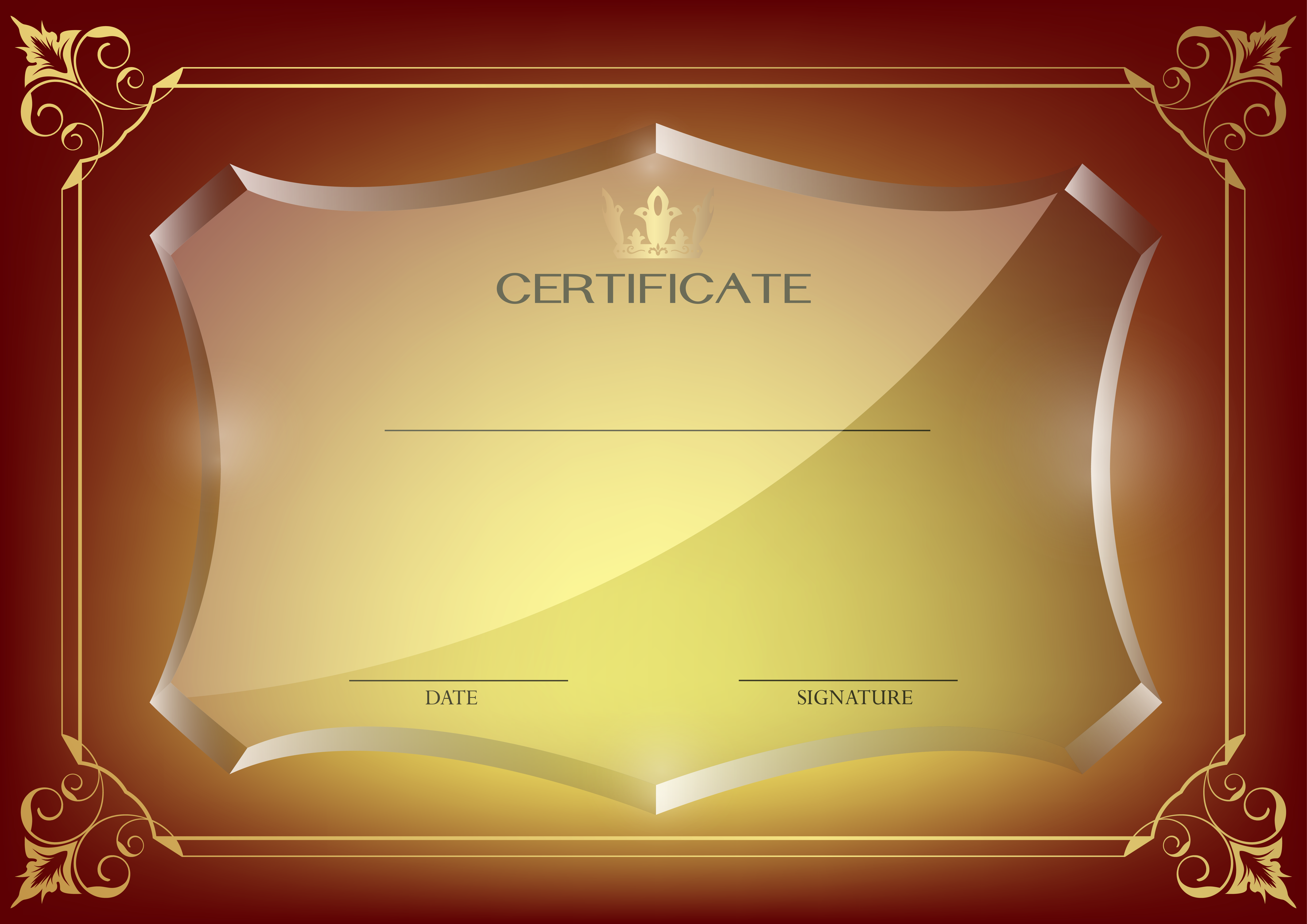 Detail Blank Certificate Design Background Hd Nomer 4