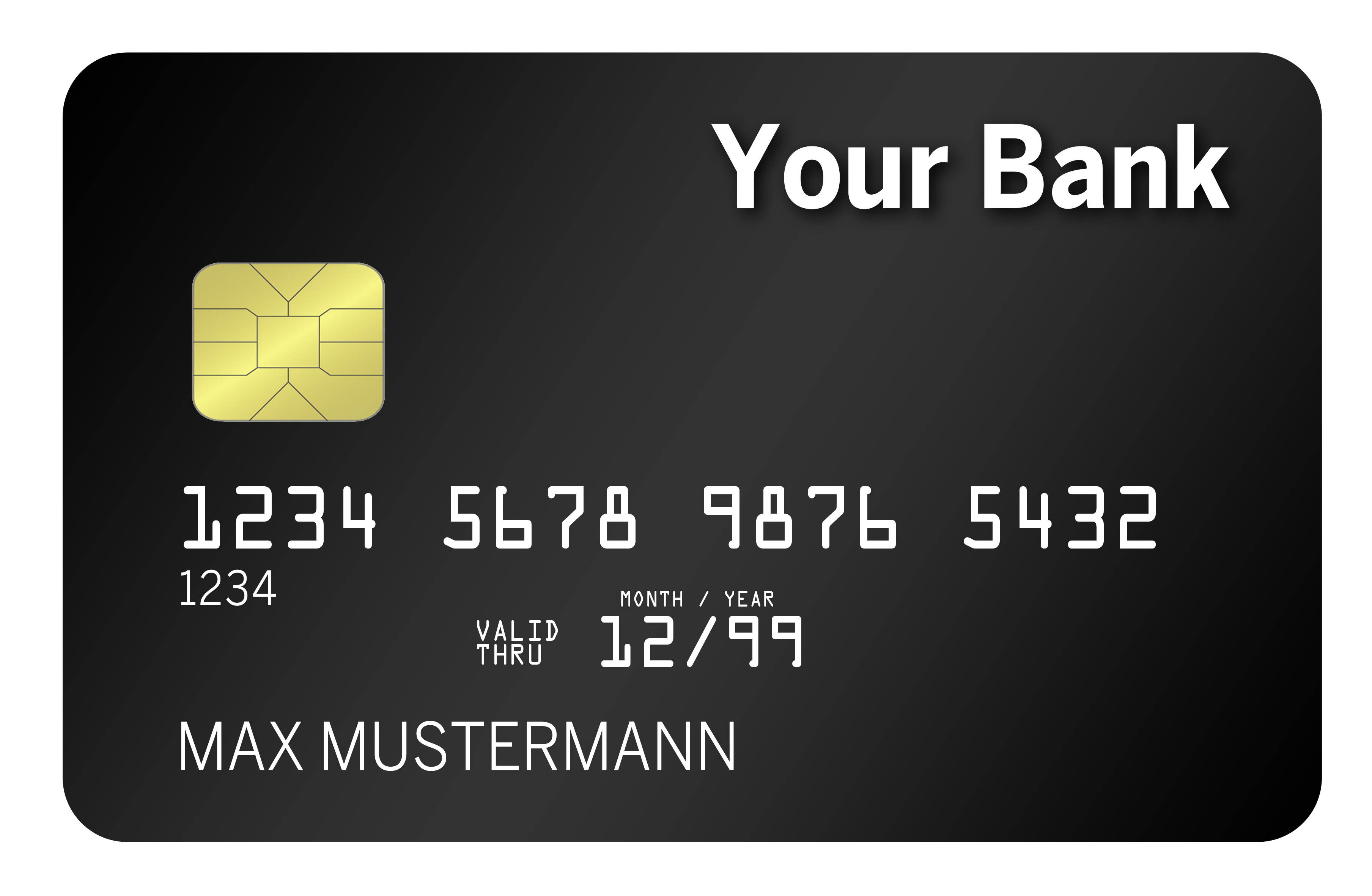 Detail Blank Credit Card Png Nomer 3