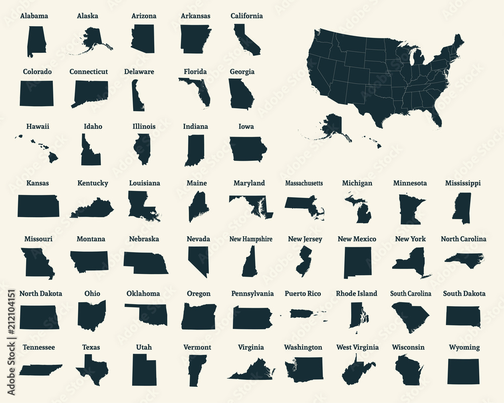 Detail Blank Map Of Usa Nomer 11