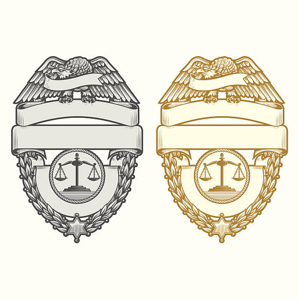 Detail Blank Police Badge Clipart Nomer 36