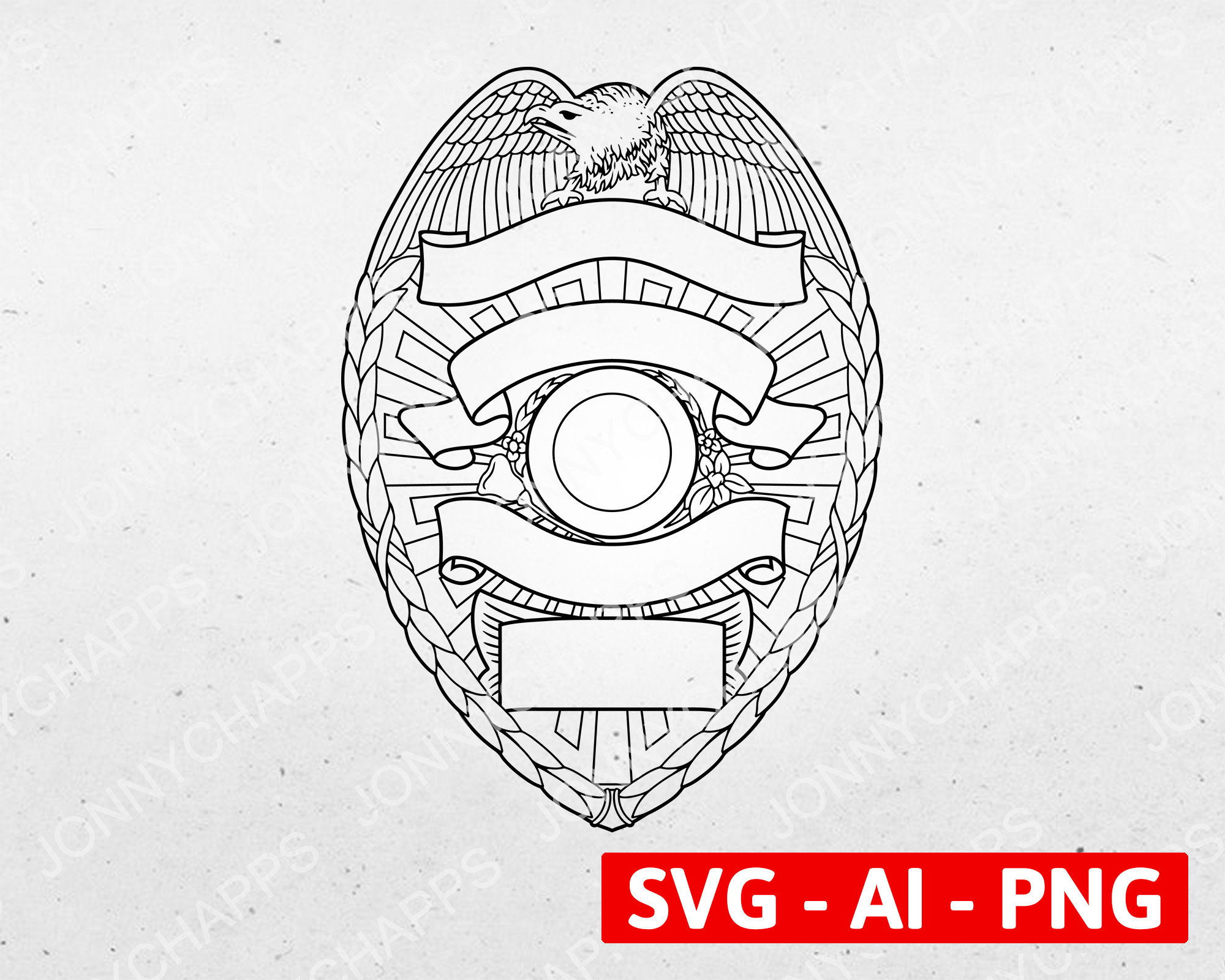 Detail Blank Police Badge Png Nomer 24