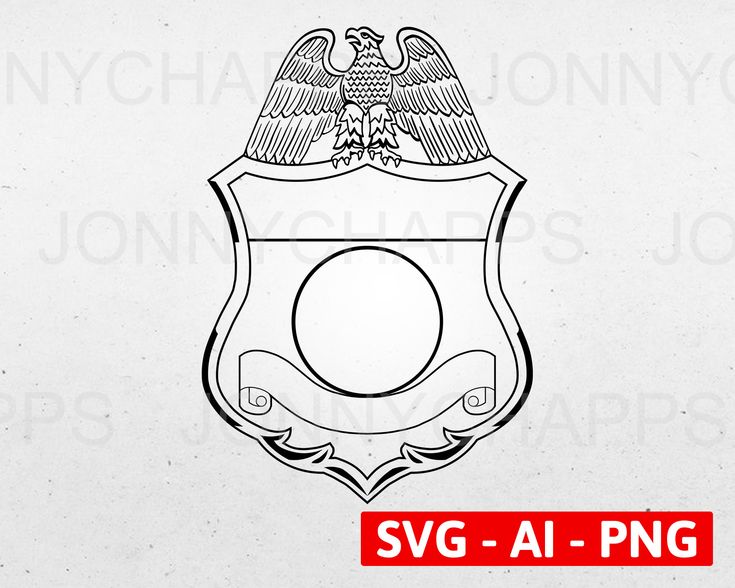 Detail Blank Police Badge Png Nomer 45