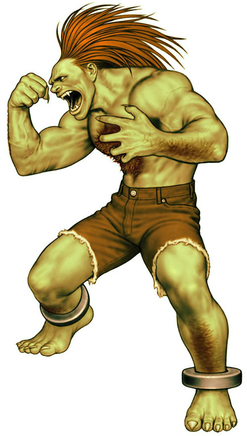 Detail Blanka Street Fighter Nomer 18