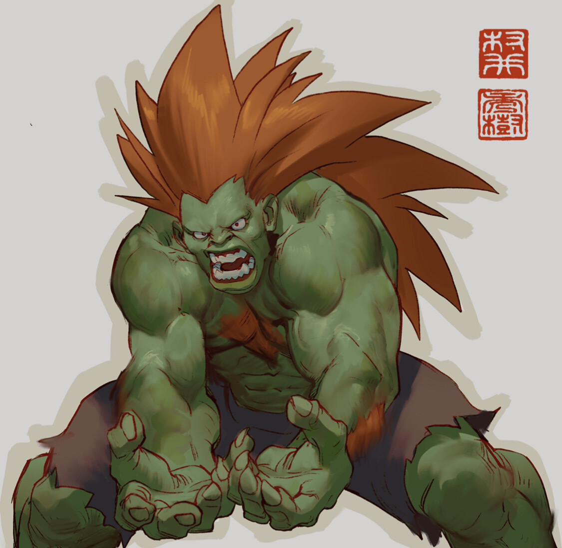 Detail Blanka Street Fighter Nomer 43