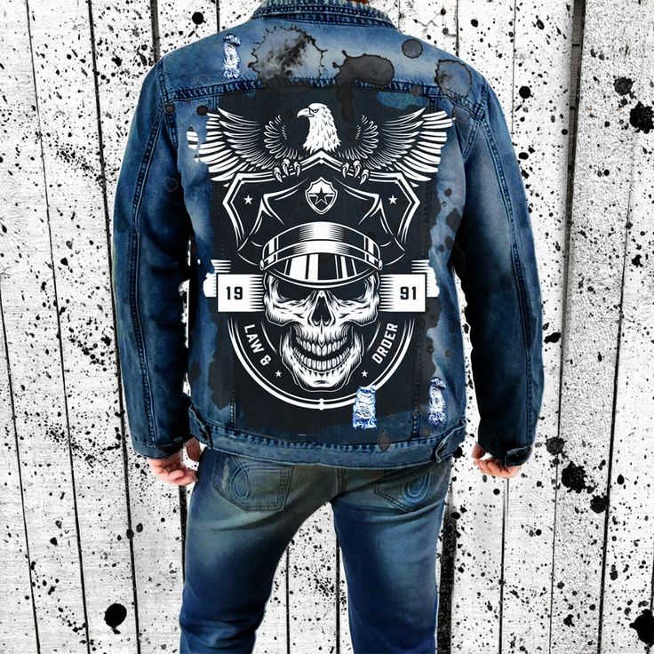 Detail Blood Eagle Leather Jacket And Jeans Nomer 29