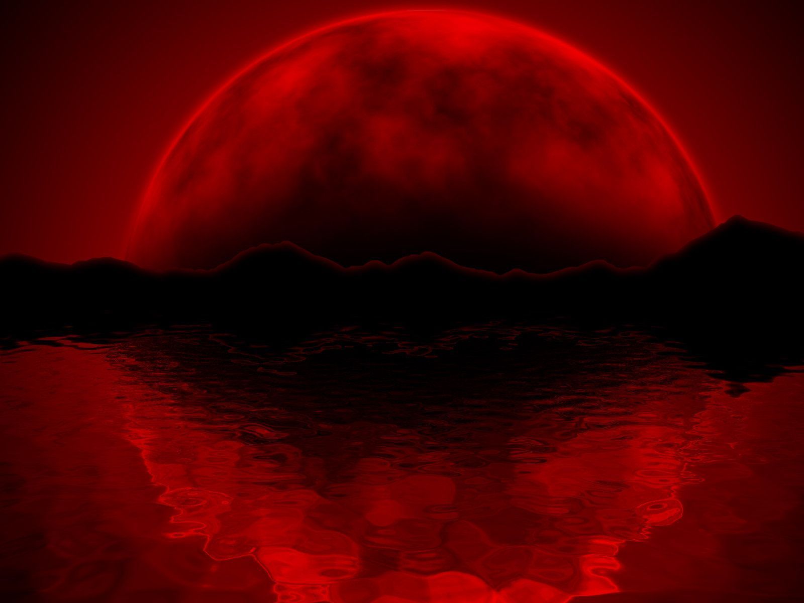 Detail Blood Moon Wallpaper Nomer 7