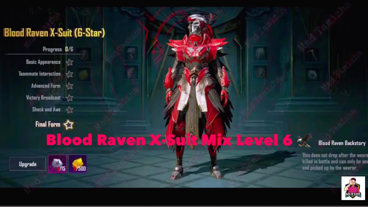 Detail Blood Raven X Suit Pubg Nomer 18