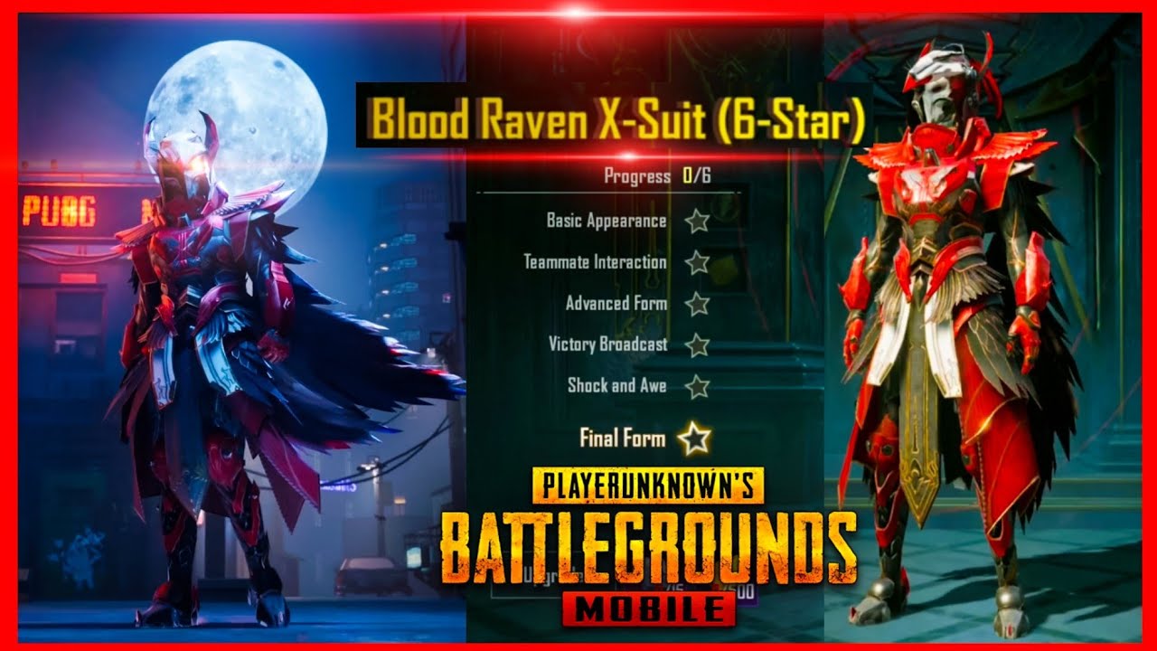 Detail Blood Raven X Suit Pubg Nomer 5