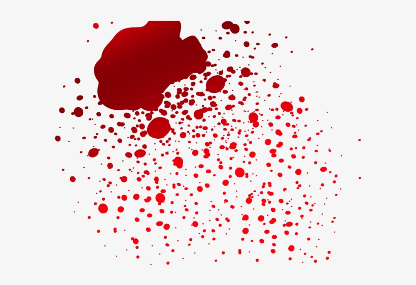 Detail Blood Spill Transparent Nomer 11