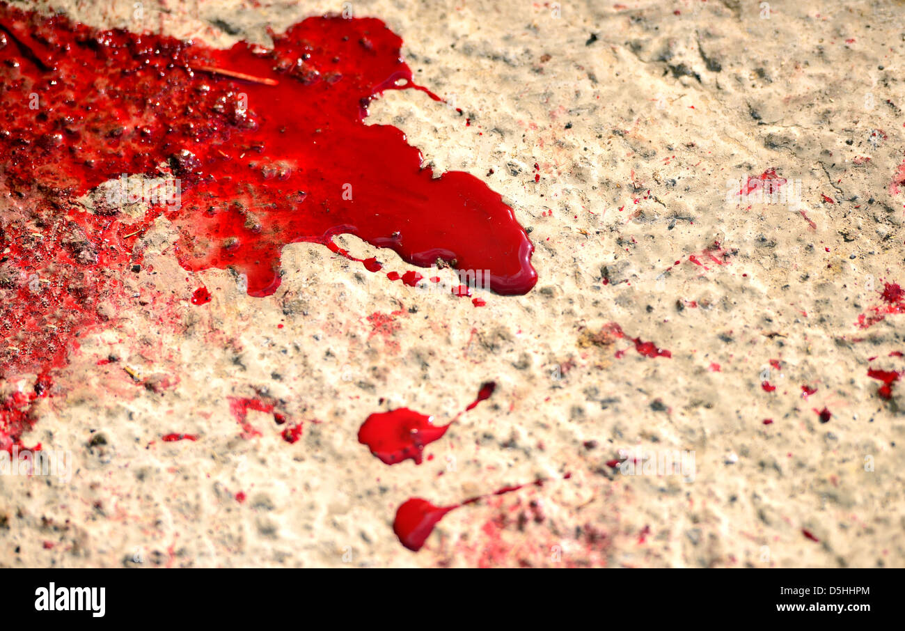 Detail Blood Stock Image Nomer 36