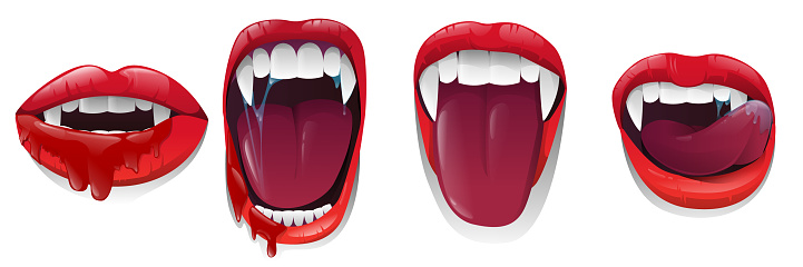 Detail Bloody Mouth Png Nomer 30