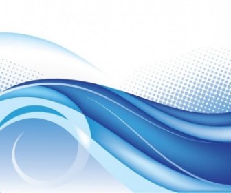 Detail Blue Abstract Background Vector Free Download Nomer 25