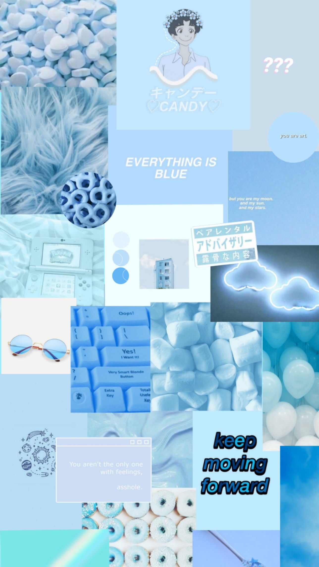 Detail Blue Aesthetic Wallpaper Aesthetic Nomer 32