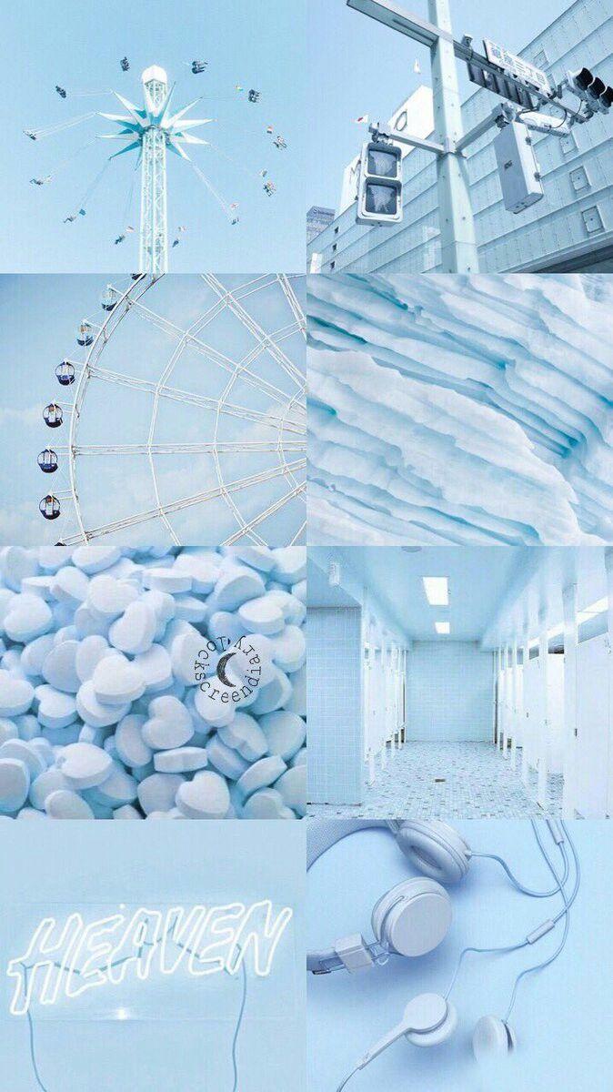 Detail Blue Aesthetic Wallpaper Aesthetic Nomer 47