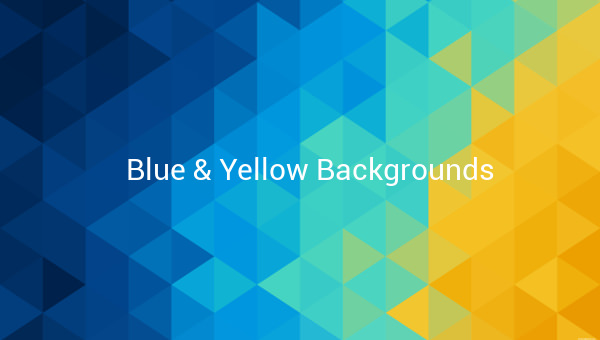 Detail Blue And Yellow Background Design Nomer 54