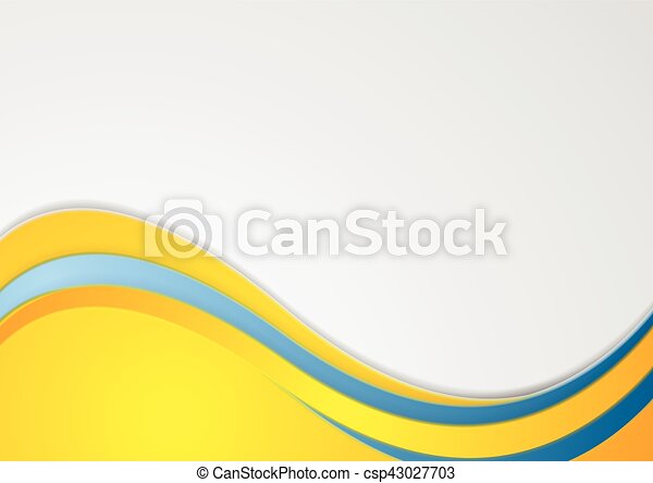 Detail Blue And Yellow Vector Background Design Nomer 25
