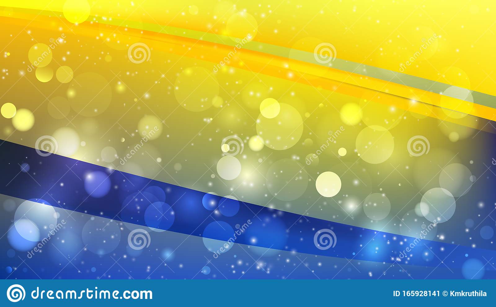 Detail Blue And Yellow Vector Background Design Nomer 26