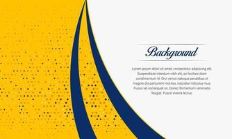 Detail Blue And Yellow Vector Background Design Nomer 4