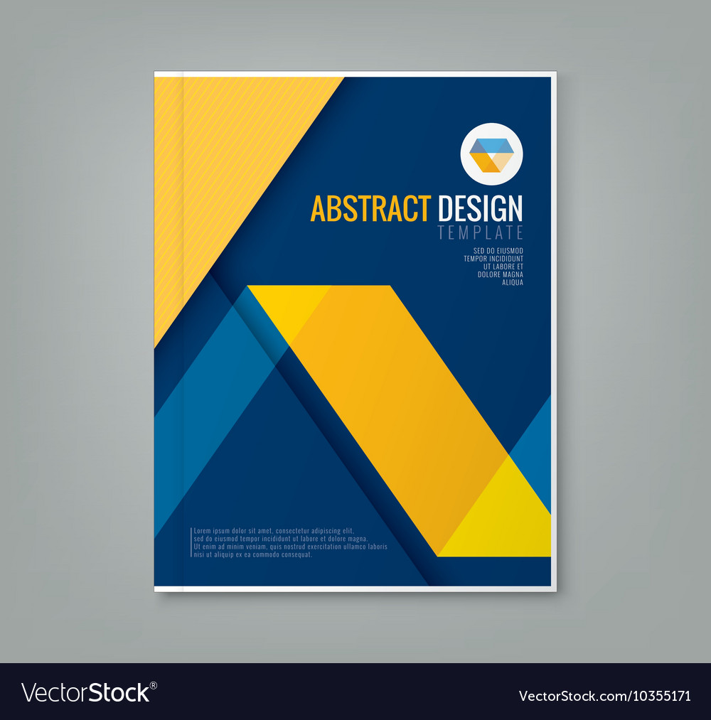 Detail Blue And Yellow Vector Background Design Nomer 32