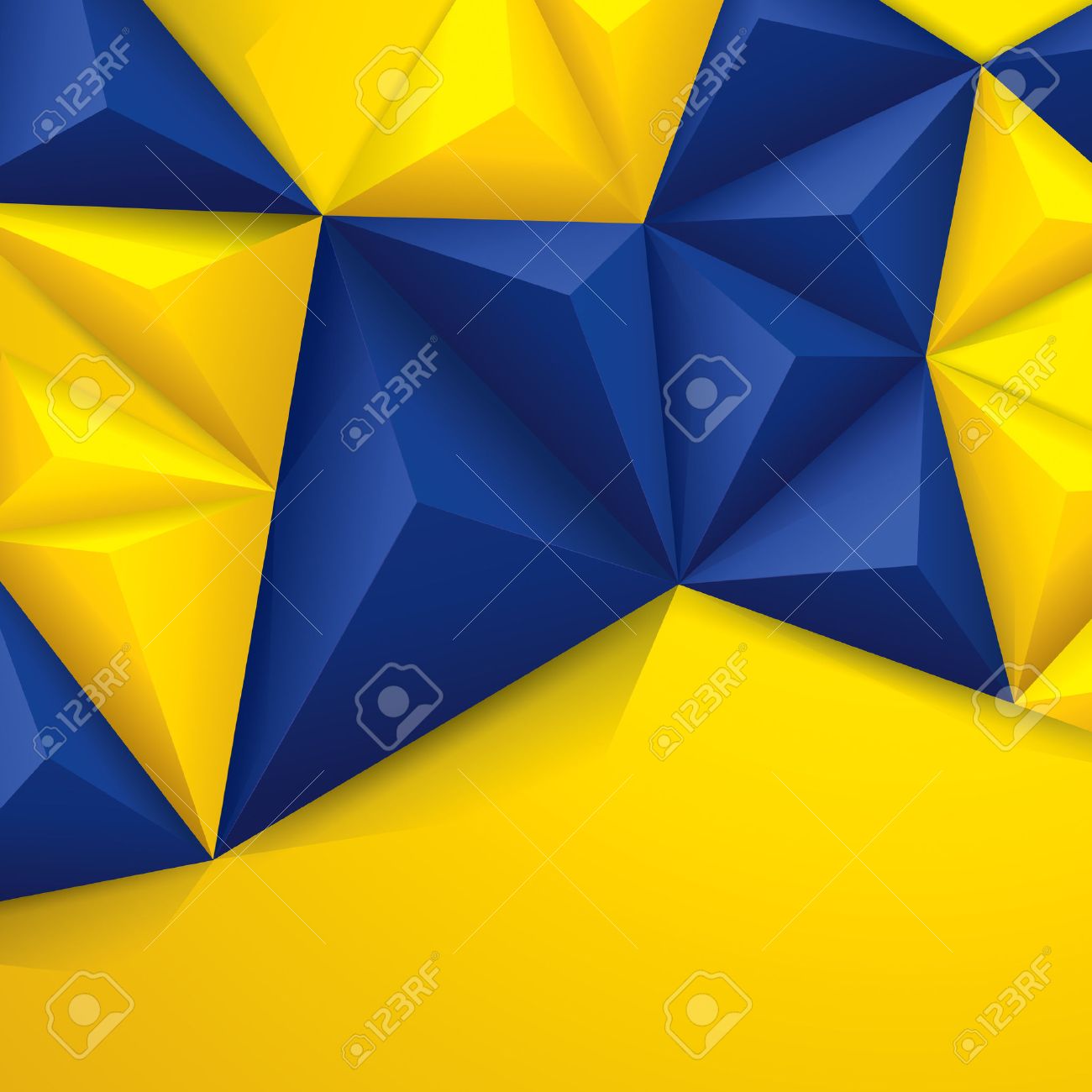 Detail Blue And Yellow Vector Background Design Nomer 50