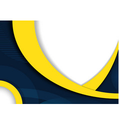 Detail Blue And Yellow Vector Background Design Nomer 54